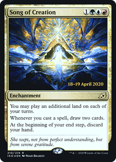 Song of Creation (210) (Prerelease) - Foil