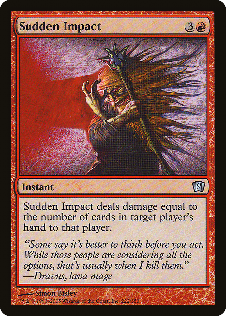 Sudden Impact - Foil