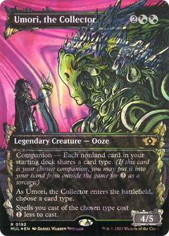 Umori, the Collector (0192) (Borderless) (Showcase) - Halo Foil