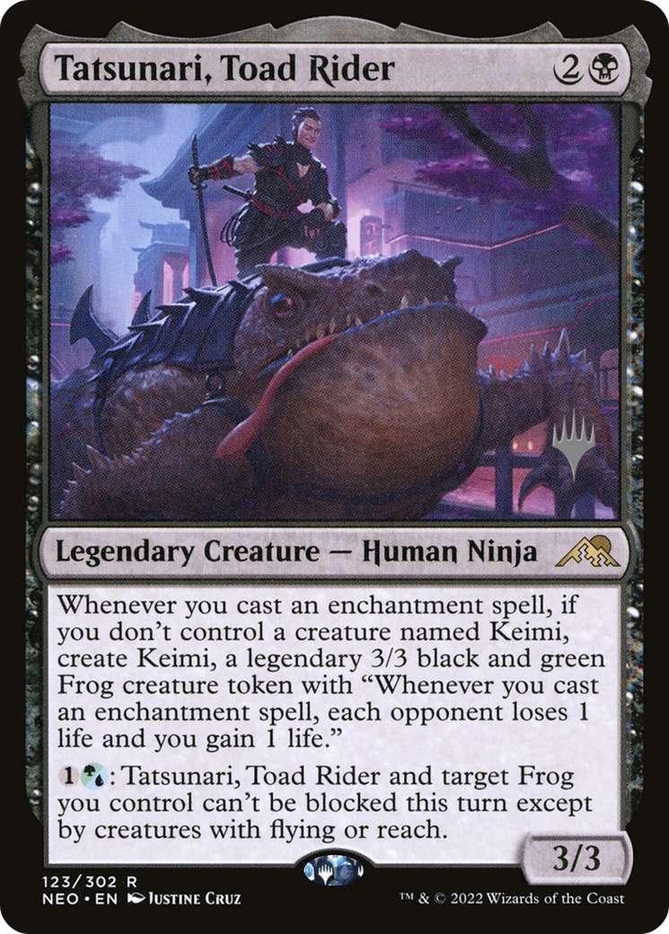 Tatsunari, Toad Rider (123) (Promo Pack)