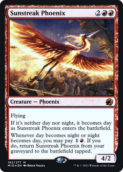 Sunstreak Phoenix (162) (Prerelease) - Foil