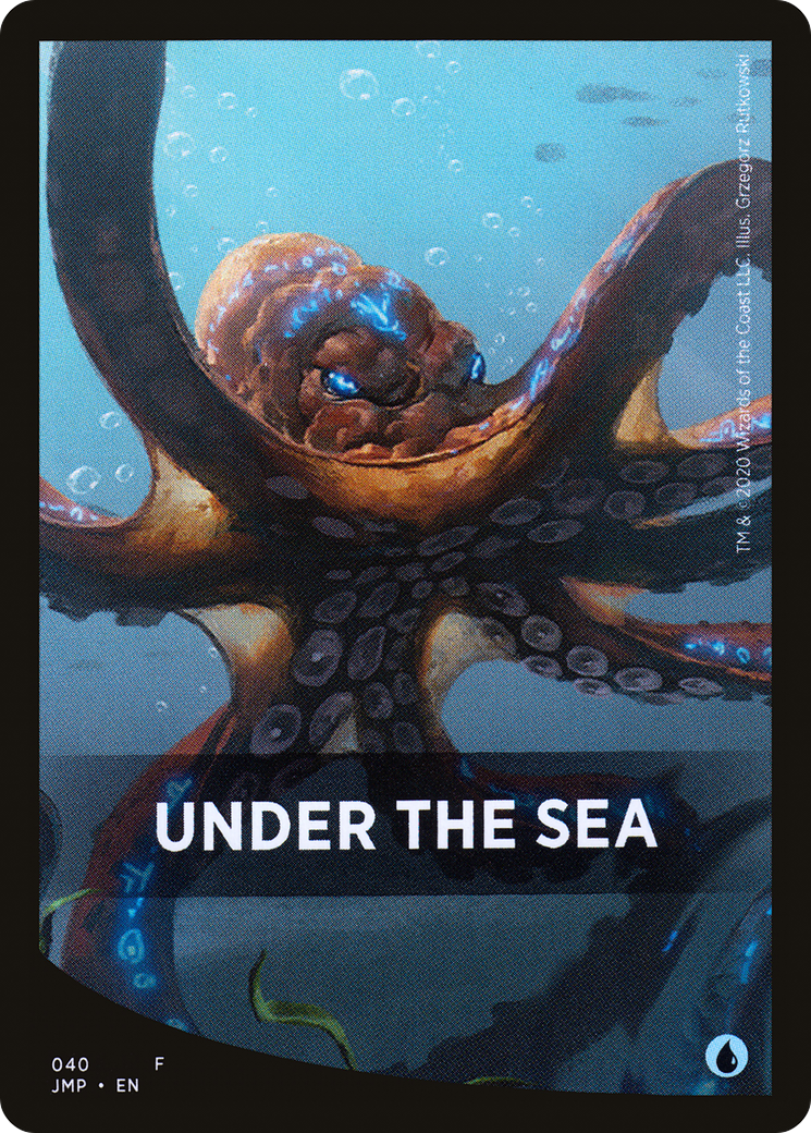 Under the Sea Theme Card