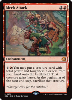 Meek Attack (0151) (Promo Pack) (PECL) - Foil