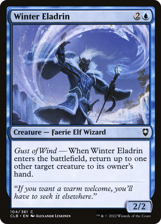 Winter Eladrin - Foil