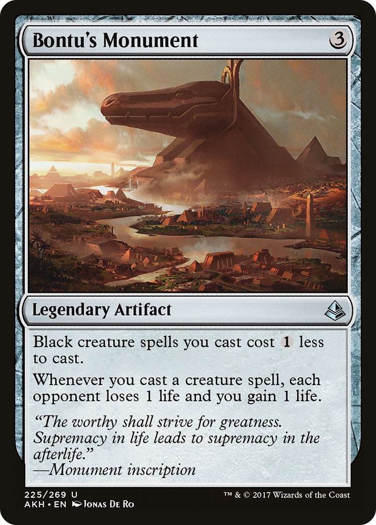 Bontu's Monument - Foil