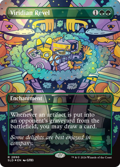 Viridian Revel (2890) (Borderless) (SLD) - Foil