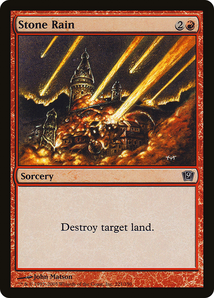 Stone Rain - Foil