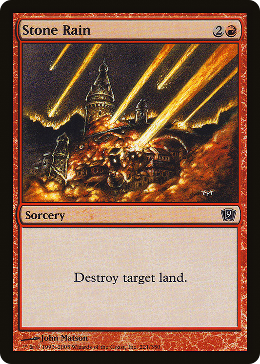 Stone Rain - Foil
