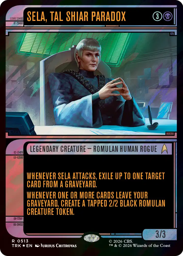 Sela, Tal Shiar Paradox (0513) (Showcase) (TRK) - Surge Foil