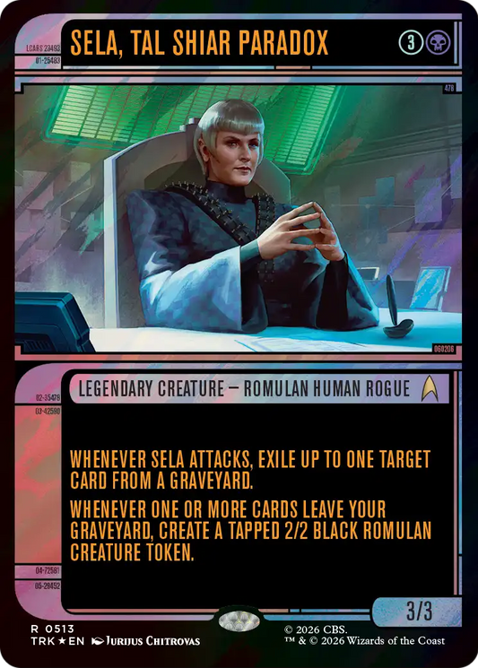 Sela, Tal Shiar Paradox (0513) (Showcase) (TRK) - Surge Foil