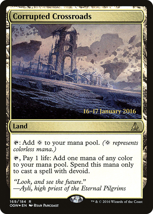 Corrupted Crossroads (169) (Prerelease) - Foil