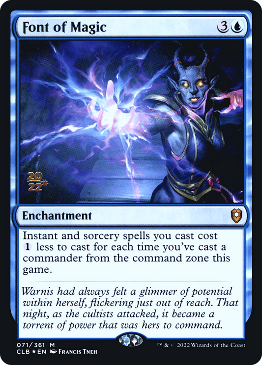 Font of Magic (071) (Prerelease) - Foil
