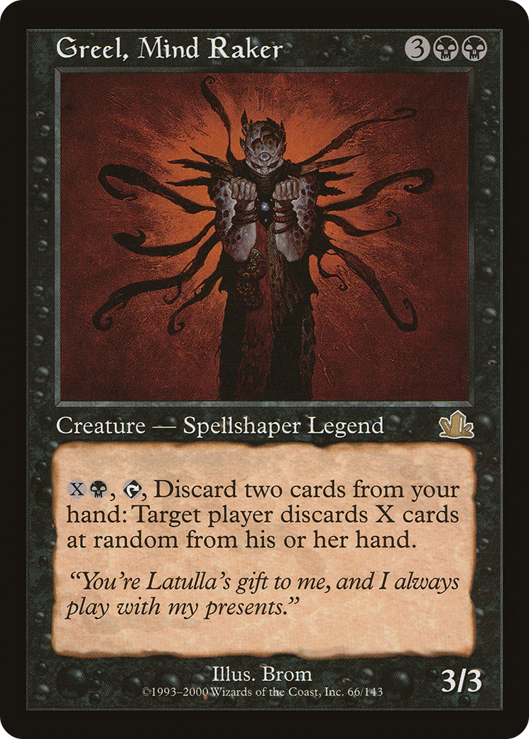 Greel, Mind Raker - Foil