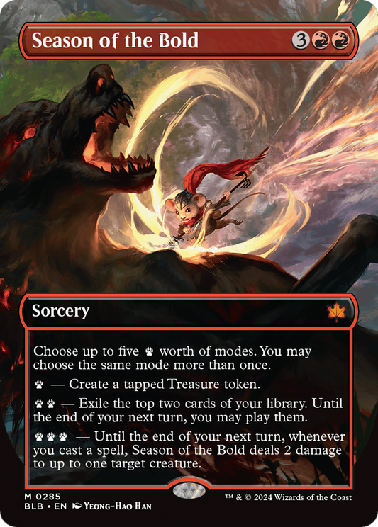 Season of the Bold (0285) (Borderless) - Foil