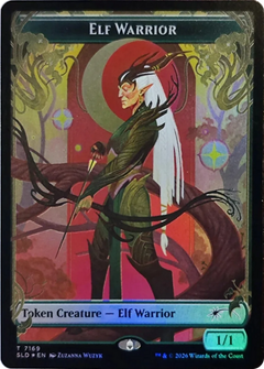 Elf Warrior Token (7169) (SLD) - Foil