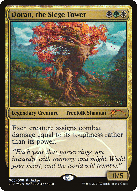 Doran, the Siege Tower (005) (Judge) - Foil
