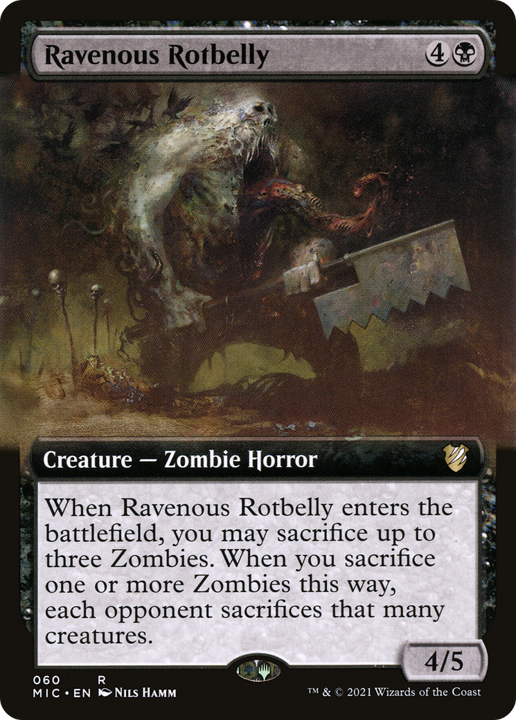 Ravenous Rotbelly (060) (Extended Art)