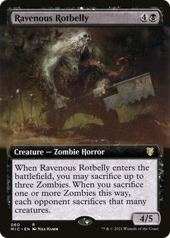 Ravenous Rotbelly (060) (Extended Art)