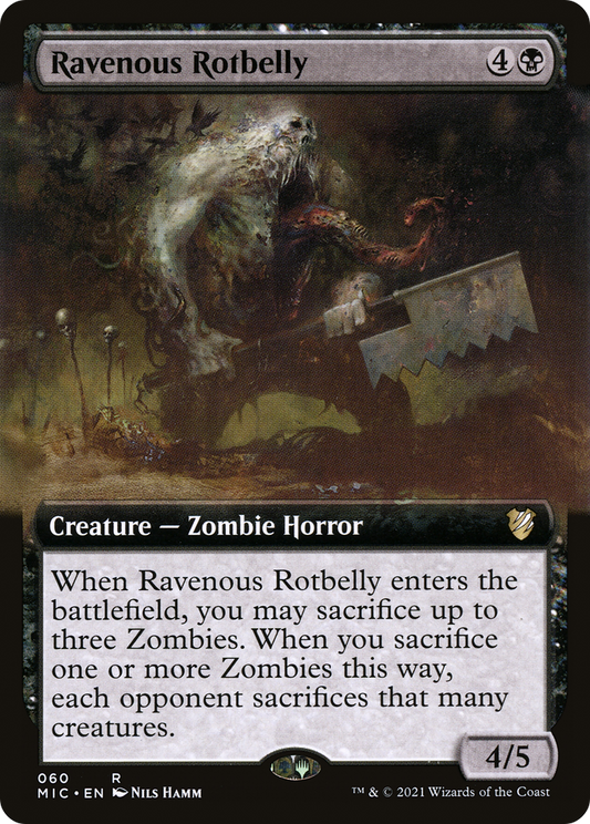 Ravenous Rotbelly (060) (Extended Art)
