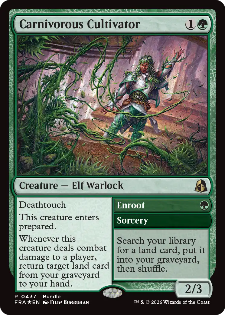Carnivorous Cultivator // Enroot (0437) (Bundle) (FRA) - Foil