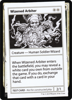 Wizened Arbiter (No PW Symbol)
