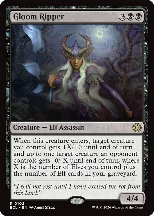 Gloom Ripper (0102) (ECL) - Foil