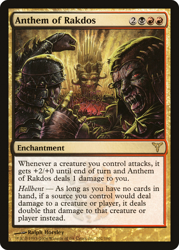 Anthem of Rakdos - Foil