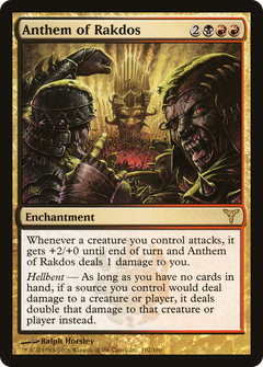 Anthem of Rakdos - Foil