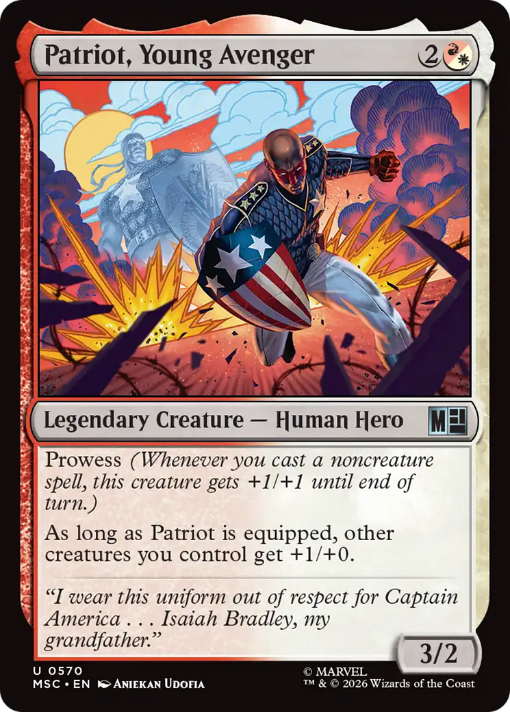 Patriot, Young Avenger (MSC) - Foil