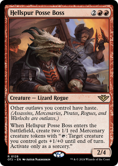 Hellspur Posse Boss (0128) (Promo Pack) - Foil