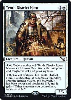 Tenth District Hero (0034) (Prerelease) - Foil