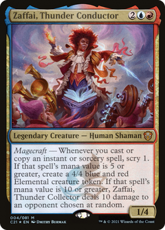 Zaffai, Thunder Conductor - Foil