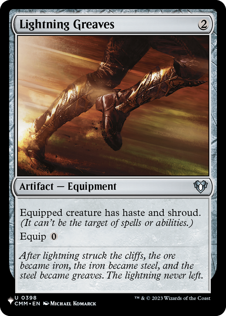 Lightning Greaves (398)