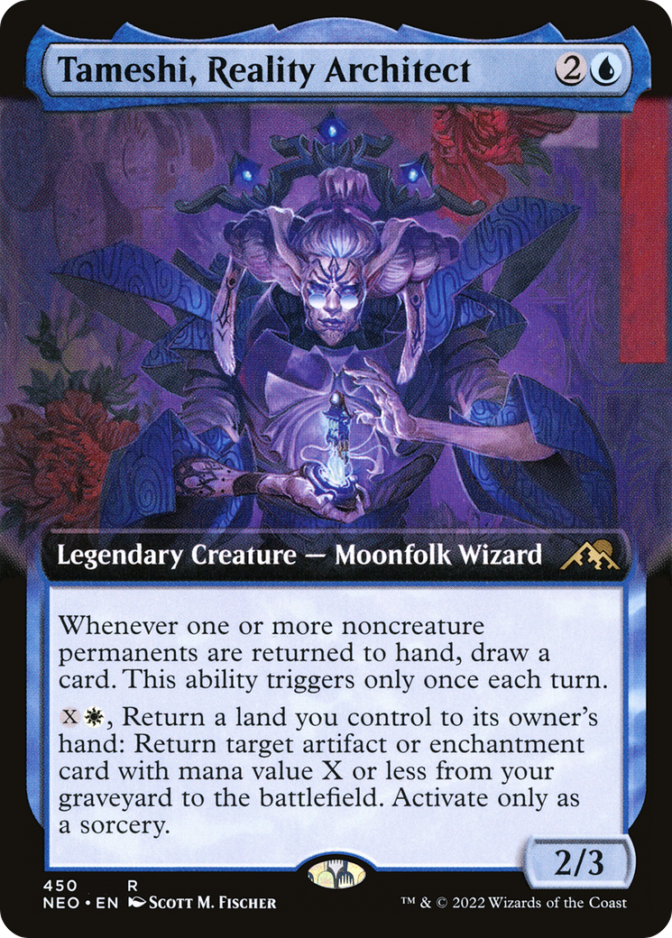 Tameshi, Reality Architect (450) (Extended Art) - Foil
