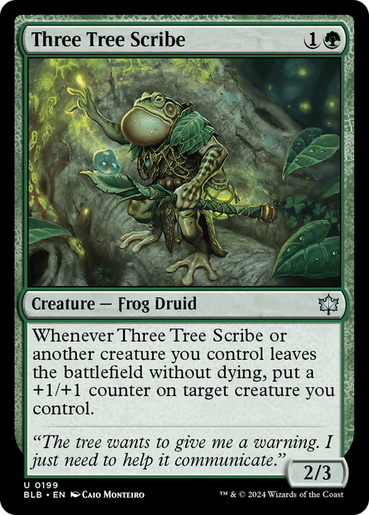 Three Tree Scribe - Foil