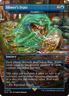 Slimer's Feast [Windfall] (1775) (Borderless) - Rainbow Foil
