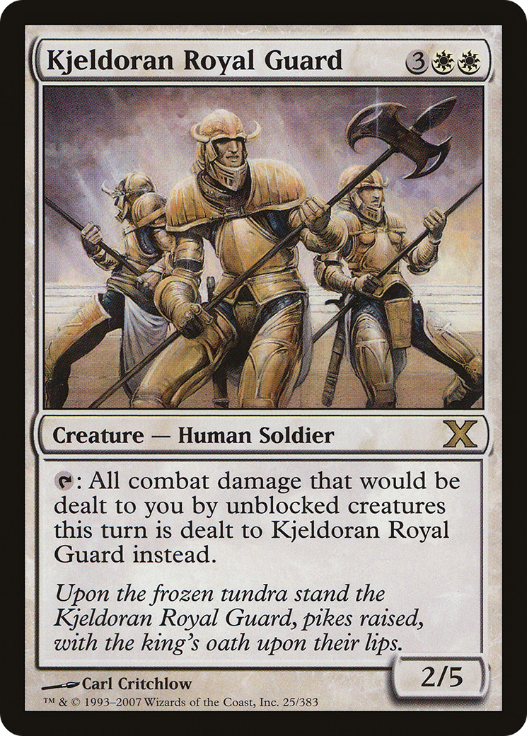 Kjeldoran Royal Guard - Foil