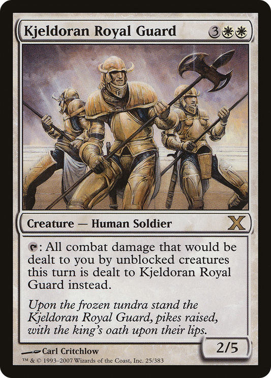 Kjeldoran Royal Guard - Foil