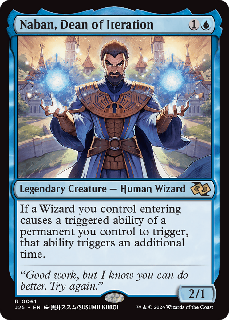 Naban, Dean of Iteration (Anime)