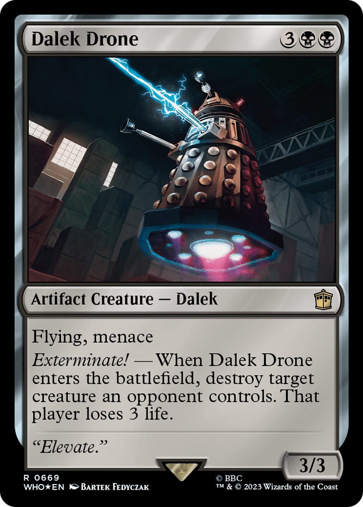 Dalek Drone (0669) - Surge Foil