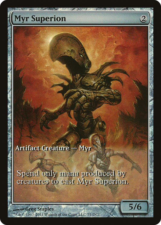 Myr Superion - Extended Art Game Day Promo