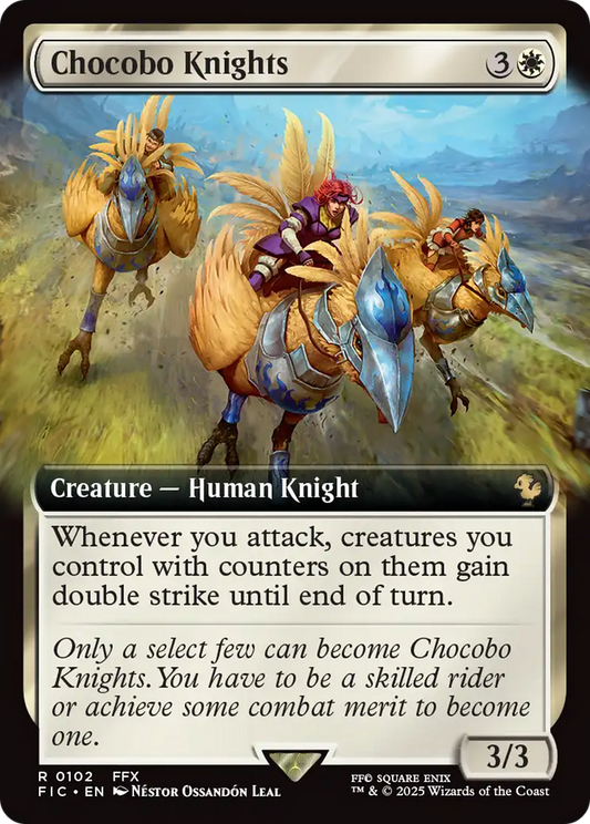 Chocobo Knights (0102) (Extended Art) - Foil