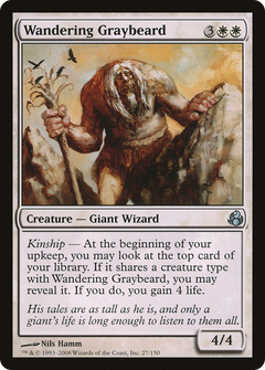 Wandering Graybeard - Foil