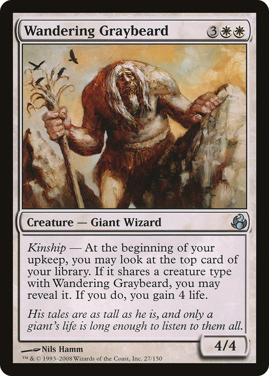 Wandering Graybeard - Foil