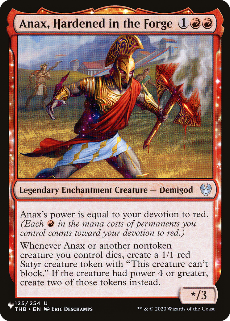 Anax, Hardened in the Forge (125)