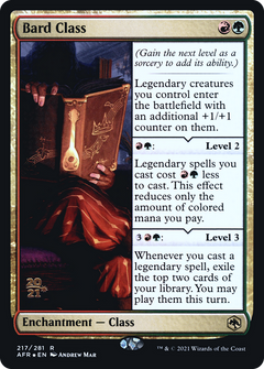 Bard Class (217) (Prerelease) - Foil