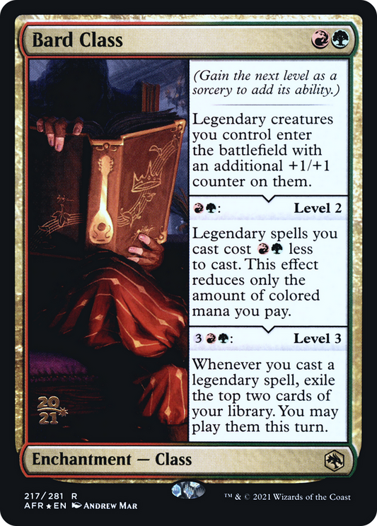 Bard Class (217) (Prerelease) - Foil
