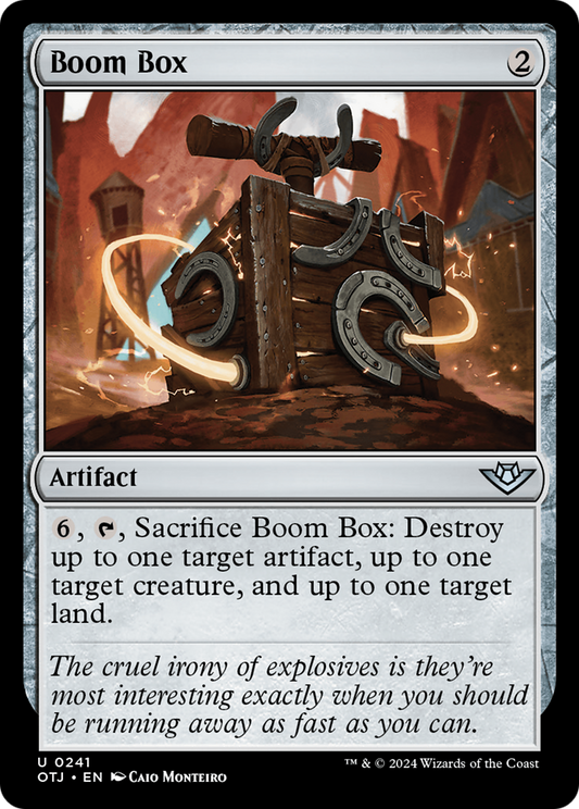 Boom Box - Foil