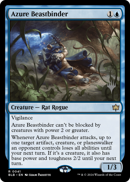 Azure Beastbinder (0041) (Promo Pack) - Foil