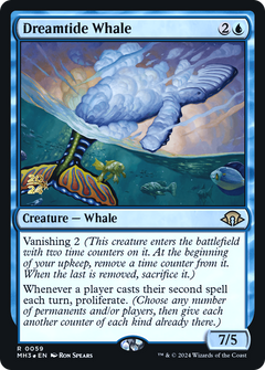 Dreamtide Whale (0059) (Prerelease) - Foil